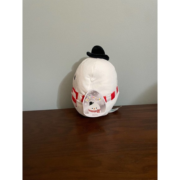 Squishmallows Manny the Snowman 8 inch Stuffed Plush - Picture 2 of 4